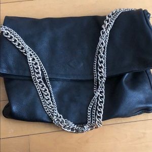 Zara Leather Shoulder Bag